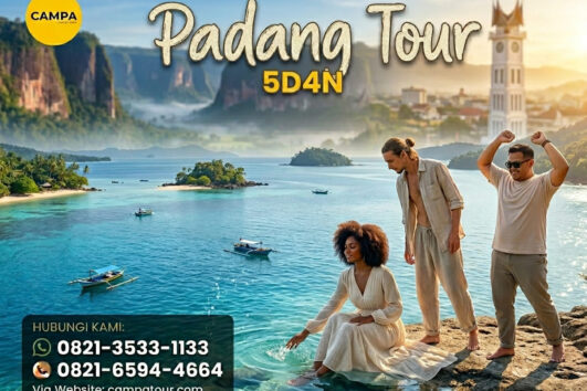 Paket Tour Padang 5 Hari 4 Malam (5H4M)