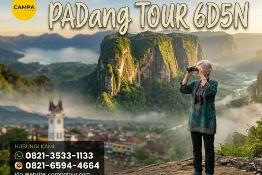 Paket Tour Padang 6 Hari 5 Malam (6H5M)