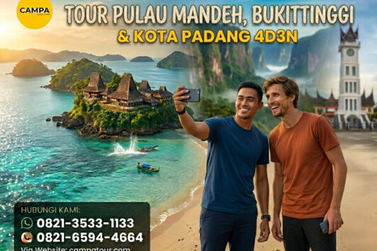 Paket Tour Padang Mandeh Bukittinggi 5 Hari 4 Malam (5H4M)