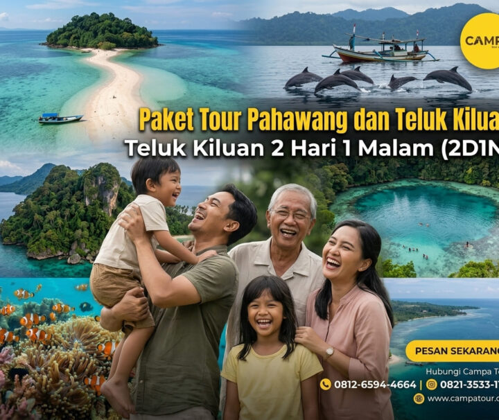 Paket Tour Pahawang dan Teluk Kiluan 2 Hari 1 Malam (2H1M)