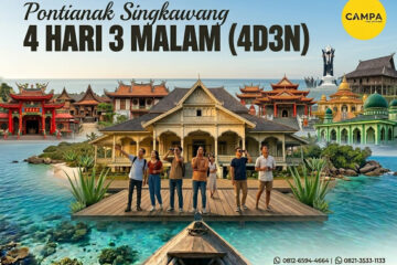 Paket Tour Pontianak Singkawang 4 Hari 3 Malam (4H3M) - Campa Tour