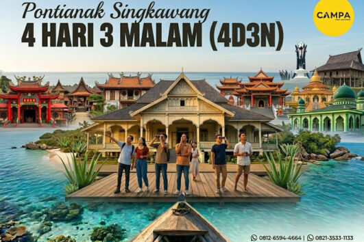 Paket Tour Pontianak Singkawang 4 Hari 3 Malam (4H3M) - Campa Tour