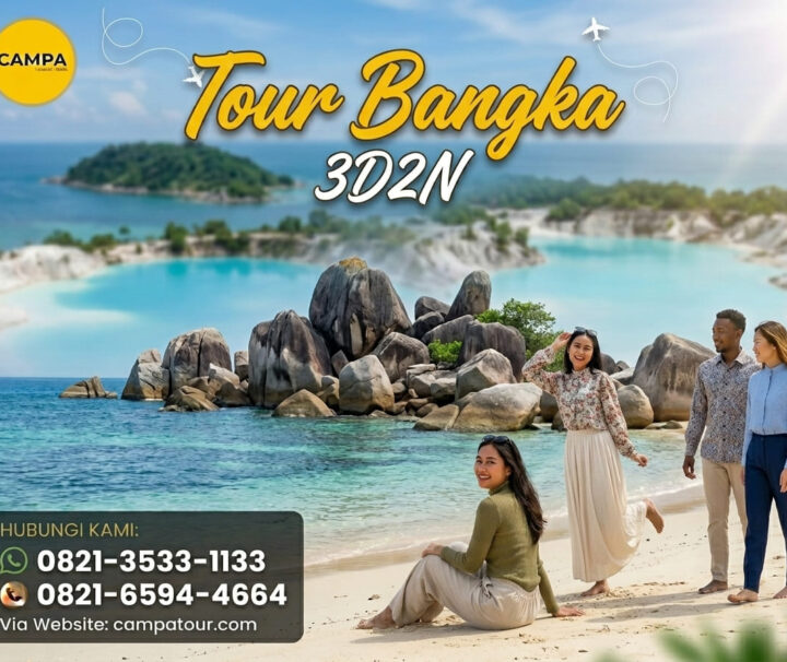 Paket Tour Pulau Bangka 3 Hari 2 Malam (3H2M) - Campa Tour