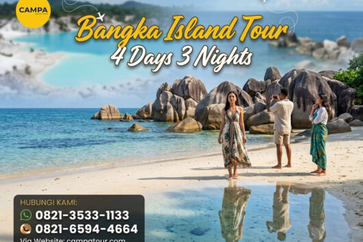 Paket Tour Pulau Bangka 4 Hari 3 Malam (4H3M) - Campa Tour
