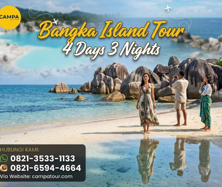 Paket Tour Pulau Bangka 4 Hari 3 Malam (4H3M) - Campa Tour