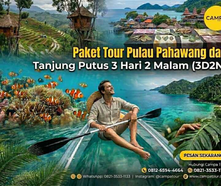 Paket Tour Pulau Pahawang dan Tanjung Putus 3 Hari 2 Malam (3H2M) - Campa Tour