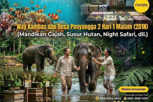 Paket Tour Way Kambas dan Desa Penyangga 2 Hari 1 Malam (2H1M)