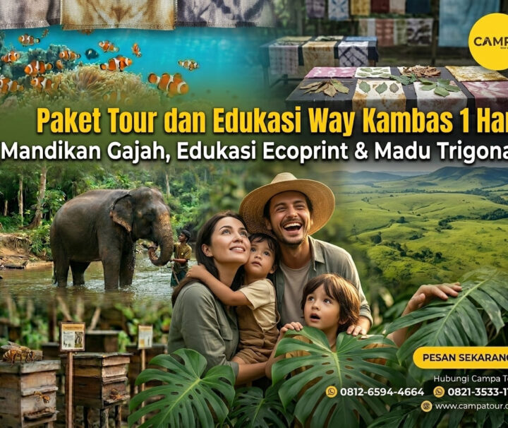 Paket Tour Way Kambas dan Edukasi 1 Hari