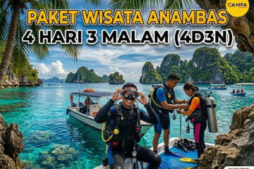 Paket Tour Diving Anambas 4 Hari 3 Malam (4H3M)