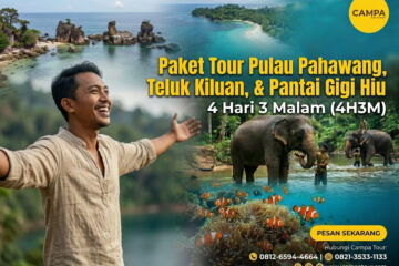 Paket Wisata Pulau Pahawang, Teluk Kiluan Dan Pantai Gigi Hiu 4 Hari 3 Malam (4H3M)