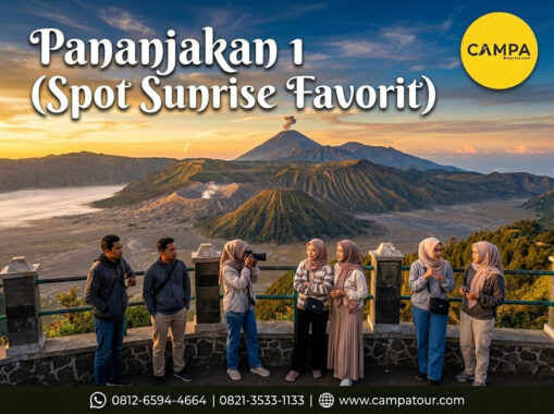 Pananjakan 1 (Spot Sunrise Favorit) - Paket Tour Bromo bersama Campa Tour - Trip Bromo