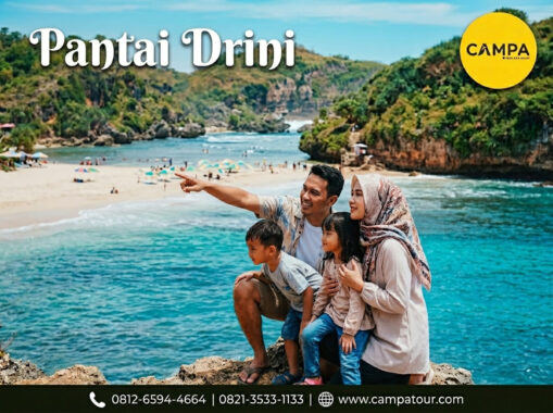 Pantai Drini - Paket Wisata Jogja bersama Campa Tour