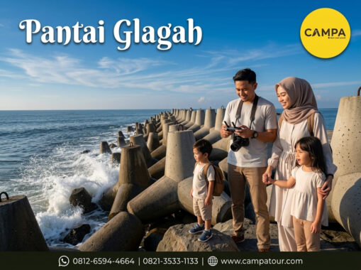 Pantai Glagah - Paket Wisata Jogja bersama Campa Tour