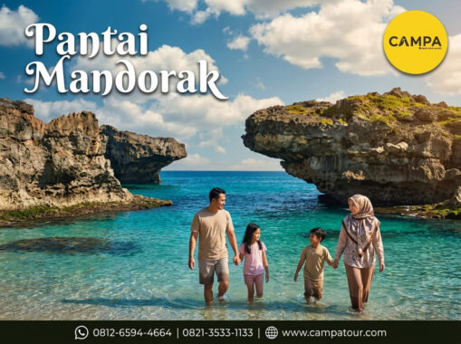 Pantai Mandorak - Paket Trip Sumba bersama Campa Tour