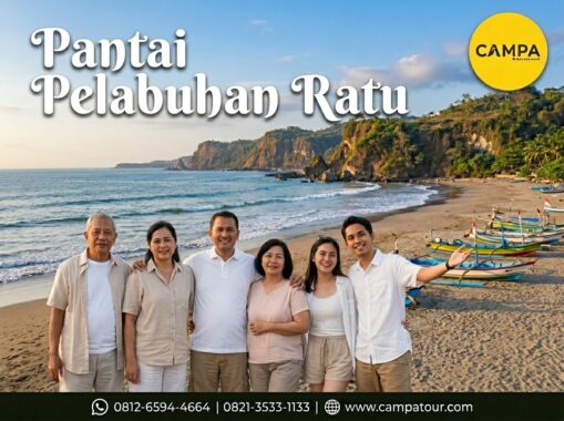 Pantai Pelabuhan Ratu - Paket Tour Wisata Sukabumi Bersama Campa Tour