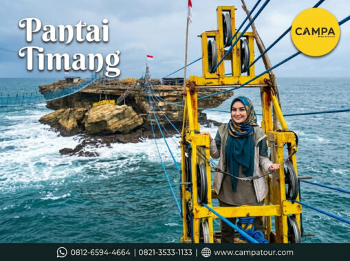 Pantai TImang - Paket Wisata Jogja bersama Campa Tour