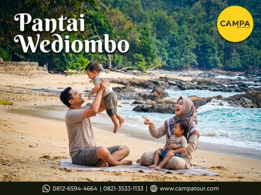 Pantai Wediombo - Paket Wisata Jogja bersama Campa Tour