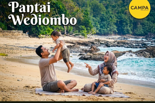 Pantai Wediombo - Paket Wisata Jogja bersama Campa Tour