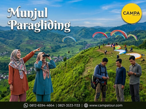 Paragliding Munjul - Tour Majalengka - Campa Tour