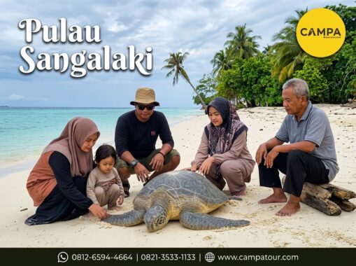Pulau Sangalaki - Paket Wisata Derawan bersama Campa Tour
