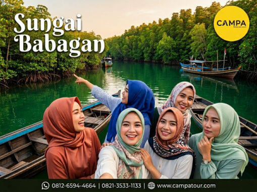 Sungai Babagan - Paket Tour Lasem bersama Campa Tour