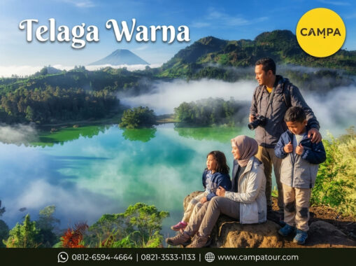 Telaga Warna - Paket WIsata Dieng bersama Campa Tour