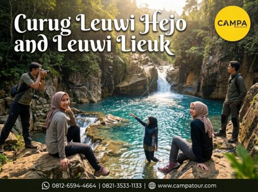 Trekking Curug Leuwi Hejo dan Leuwi Lieuk - Trekking Sentul bersama Campa Tour