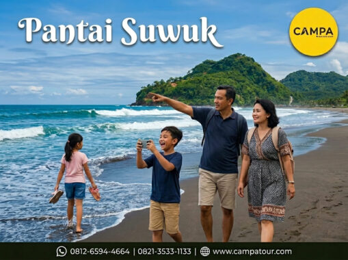 Wisata ke Pantai Suwuk - Paket Tour Kebumen bersama Campa Tour