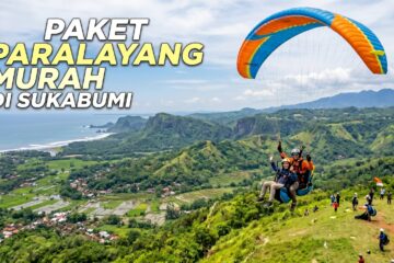poster paket murah paralayang sukabumi