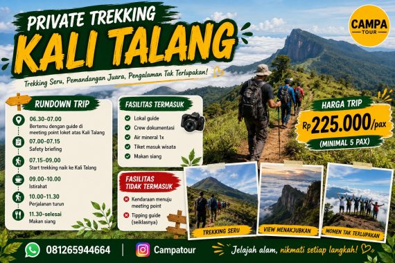 trekking kali talang