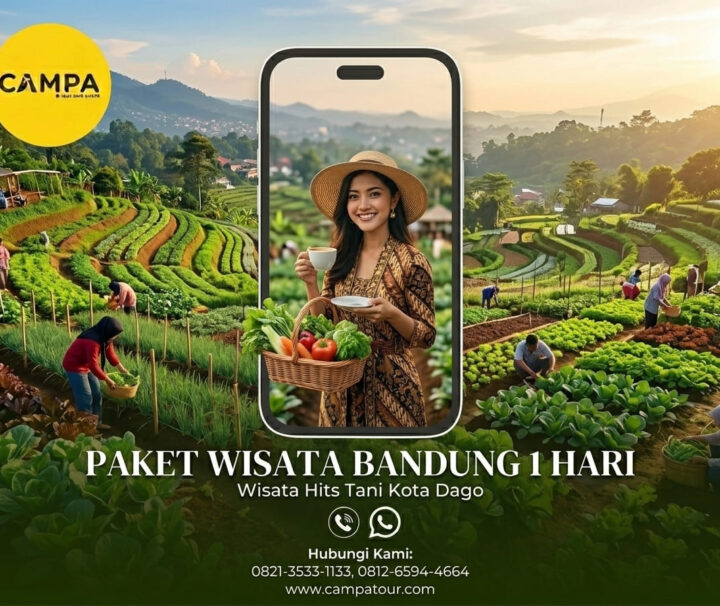 Paket Tour Bandung 1 Hari Tani Kota Dago Dan Jalan Cihampelas_Campa Tour