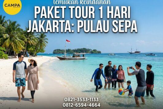 Paket Tour Pulau Sepa bersama Campa Tour