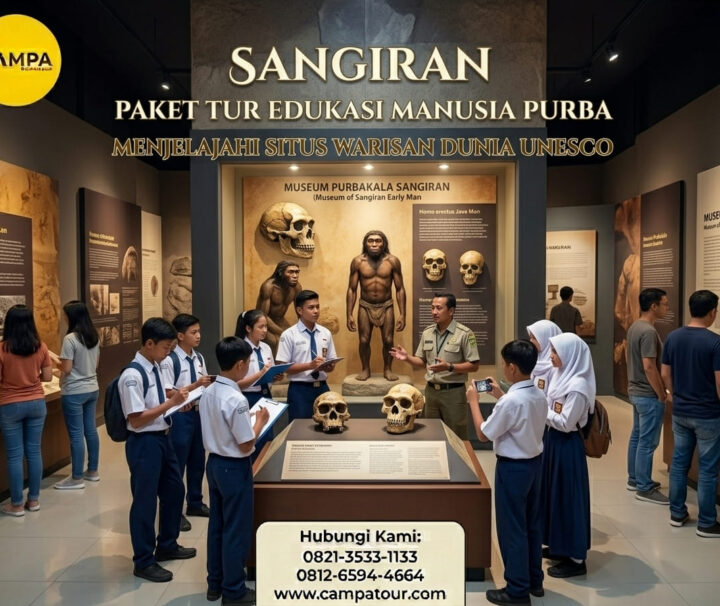 Paket Tour Edukasi Sangiran bersama Campa Tour