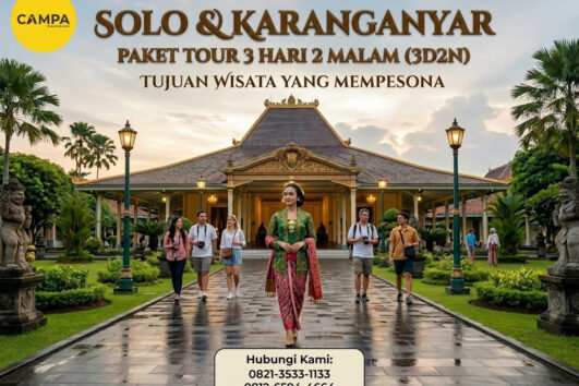 Paket Tour Solo dan Karanganyar 3 Hari 2 Malam (3H2M) Mempesona