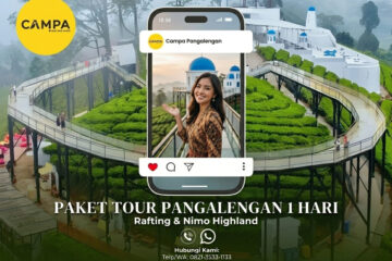 Paket Tour Pangalengan 1 Hari: Rafting dan Nimo Highland bersama campa Tour