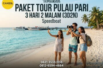 Paket Tour Pulau Pari 3 Hari 2 Malam (3H2M): Speedboat bersama Campa Tour