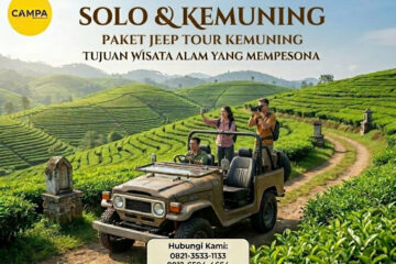 Paket Jeep Kebun Teh Kemuning Solo bersama Campa Tour
