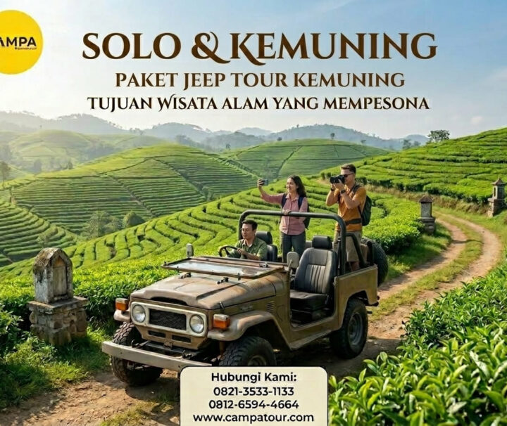 Paket Jeep Kebun Teh Kemuning Solo bersama Campa Tour