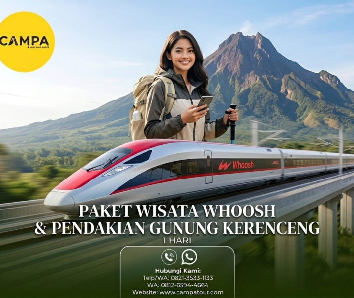 Tour Kereta Cepat Whoosh & Trekking Gunung Kerenceng 1 Hari bersama Campa Tour