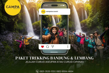 Paket Trekking Lembang Bandung Curug Aseupan/Curug Cipanas bersama Campa Tour