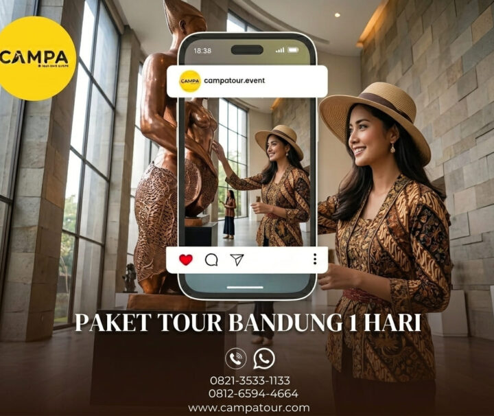 Paket Tour Bandung 1 Hari Nu Art Gallery, Dan Jalan Cihampelas_Campa Tour