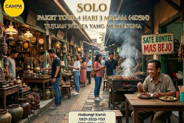 Paket Tour Solo 4 Hari 3 Malam (4H3M): Telaga Sarangan dan Gerojogan Sewu bersama Campa Tour