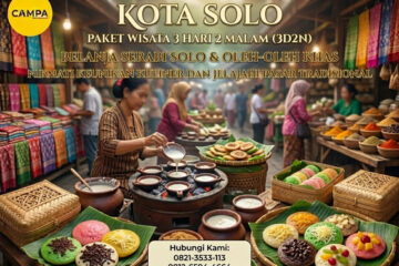 Paket Tour Solo City Tour 3 Hari 2 Malam (3H2M) bersama Campa Tour