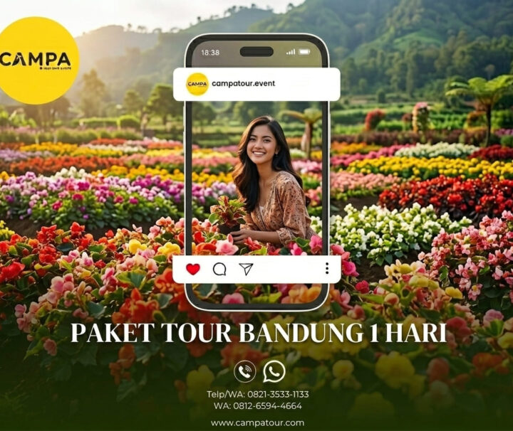 Paket Tour Bandung 1 Hari: Outbond Grafika Cikole, The Lodge Maribaya Dan Taman Begonia bersama Campa Tour