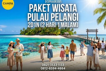 Paket Tour Pulau Pelangi 2 Hari 1 Malam (2H1M) bersama Campa Tour