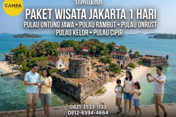 Paket Tour Pulau Untung Jawa, Pulau Rambut, Pulau Onrust, Pulau Kelor Dan Pulau Cipir bersama Campa Tour