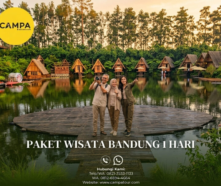 Paket Tour Bandung 1 Hari Observatorium Bosscha, Bamboo Village Dan Wisma Taman Sari_Campa Tour