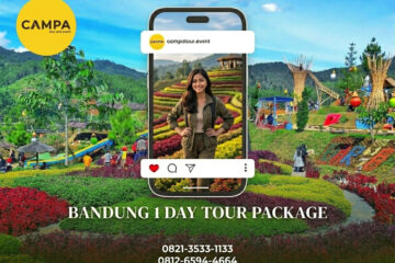 Paket Tour Bandung 1 Hari Kawah Putih, Barusan Hills dan D’Riam Riverside_Campa Tour