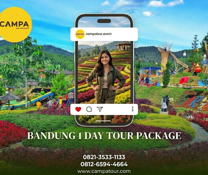 Paket Tour Bandung 1 Hari Kawah Putih, Barusan Hills dan D’Riam Riverside_Campa Tour