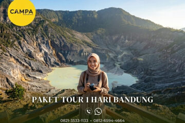 Paket Tour Bandung 1 Hari: Tangkuban Perahu, Sari Ater Dan Saung Angklung Udjo bersama Campa Tour